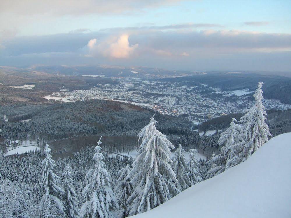 Pension & Ferienwohnung Oberhof 810 M Bagian luar foto